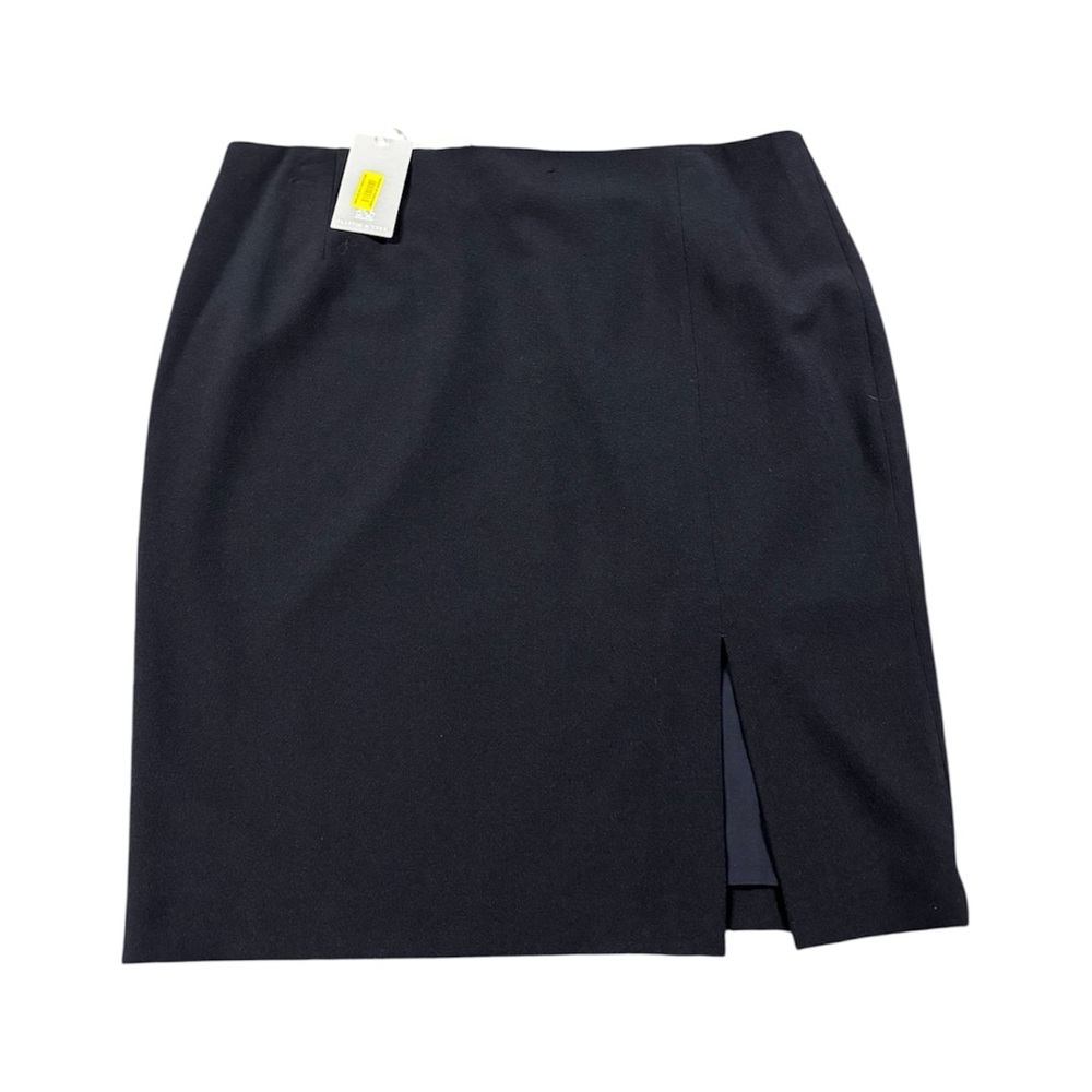 Preston & York Classic Black Pencil Skirt